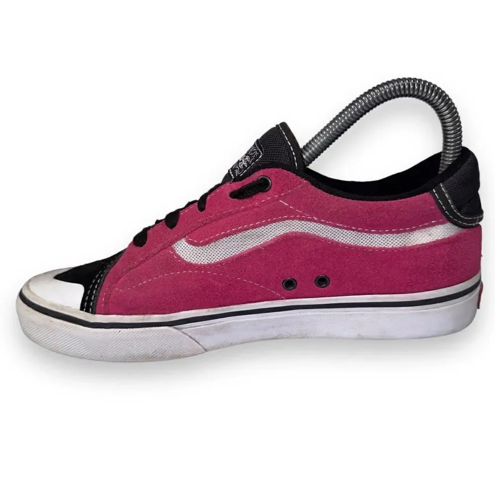 Vans TNT Advanced Prototype Skate Sneakers Pink / Black /‎ White Youth 5